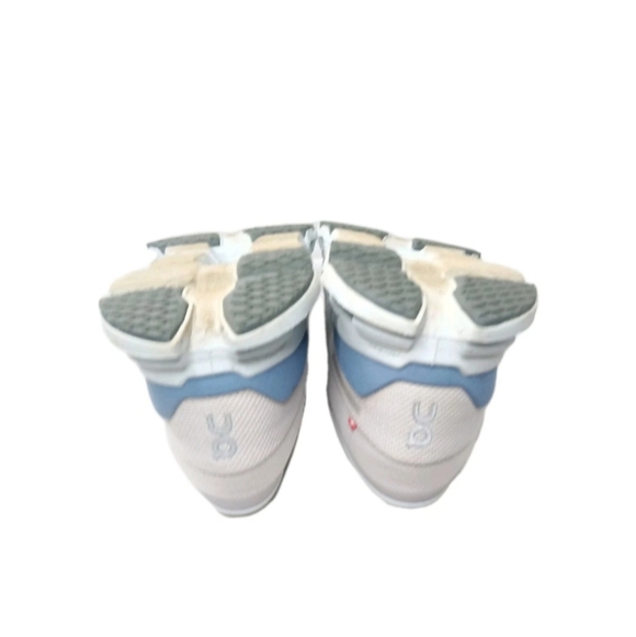 ON Running Cloud X 4 Shoes Women's Size 10.5 Sneakers Silver Chambray - Picture 7 of 9